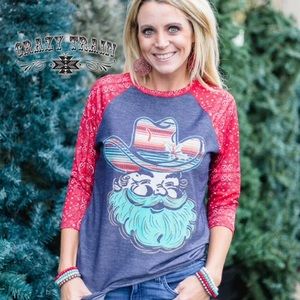 Crazy Train Christmas tee
